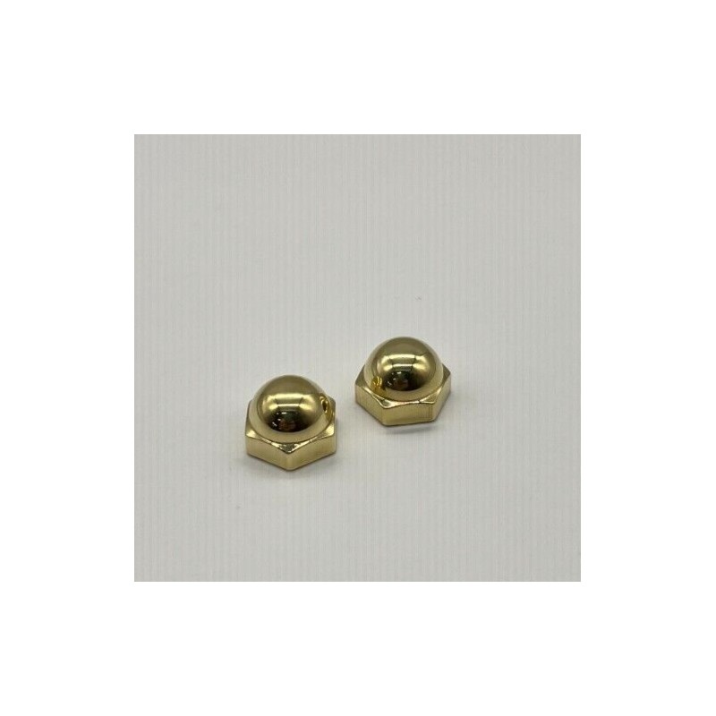 diycycleparts * POLISHED * DNA SPRINGER LOW BRASS TOP ACORN