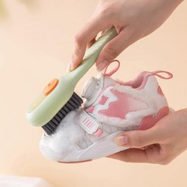 Versatile Sneaker Cleaning Brush with Hanging Hook One-piece 6ea