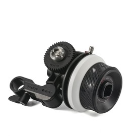 TILTA Pocket Follow Focus with Mini Follow Focus A/B Mark Lens Zoom Control for DSLR Mirrorless Cameras with 0.8mm Pitching Gear/Gearing, 15mm Single Rod Holder Fits Lenses FF-T06 FF-T07