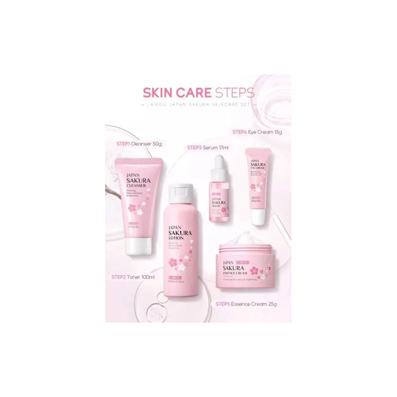 Piel Radiante Set Skincare Japón 6 Piezas