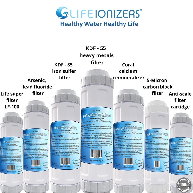 Life Ionizer | Heavy Metal Removal KDF-55 Pre-Filter