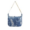 AfitLulu Shoulder Bag for Women, Crescent Bag Tie-dye Style Underarm