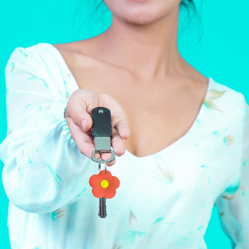 TEAONE Key Protector Caps, 5 PCS Flower Key Cover for