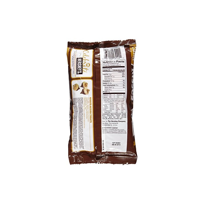 Hershey's Milk Chocolate Kisses Fall Harvest - 11 oz