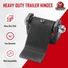 SPARKWHIZ Weld on Hinges Heavy Duty Greaseable Dump Trailer Trucks