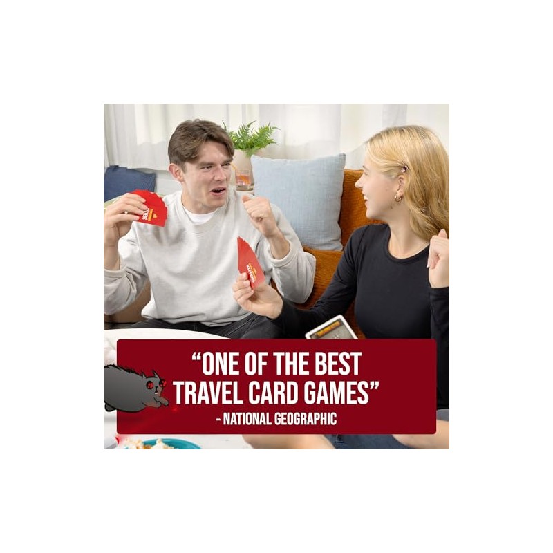 Exploding Kittens LLC Juego de Cartas para Adultos, Adolescentes y