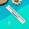 Funny Chemistry Gifts for Women Men Inspirational Bookmark for Chemist