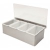 Stainless Steel Condiment Dispenser 4 US Pint Cocktail Bar Equipment