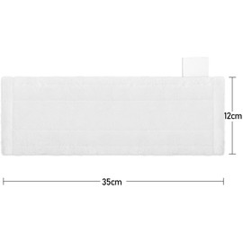 4 Wipes Mop Microfibre Washable Compatible with Kärcher Steam Cleaner EasyFix SC2 SC3 SC4 SC5