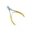 Stainless Steel Cuticle Nipper Golden 10cm