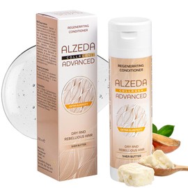 ALZEDA ADVANCED Regenerating Hair Conditioner 250 ml with Collagen and Shea Butter, Conditioner and Hair Treatment, Repairing Hair Conditioner for Damaged, Dull and Dry Hair, Hair Care