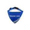 Doggie Stylz Service Dog Bandana with Reflective Strip for pet