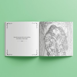 Art Maker Creative Colouring FAE Fantasy – 48-Page Fantasy Colouring Book with Enchanting Fairy and Magic Scenes – Ideal for Fantasy Enthusiasts