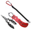 Fishing Plier Multipurpose Portable Fishing Pliers Fish Grips with Lanyard