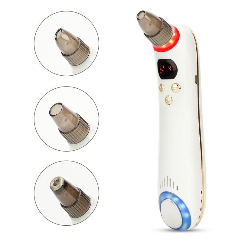 Hot and Cold Compress Vacuum Suction Blackhead Removal Machine Face