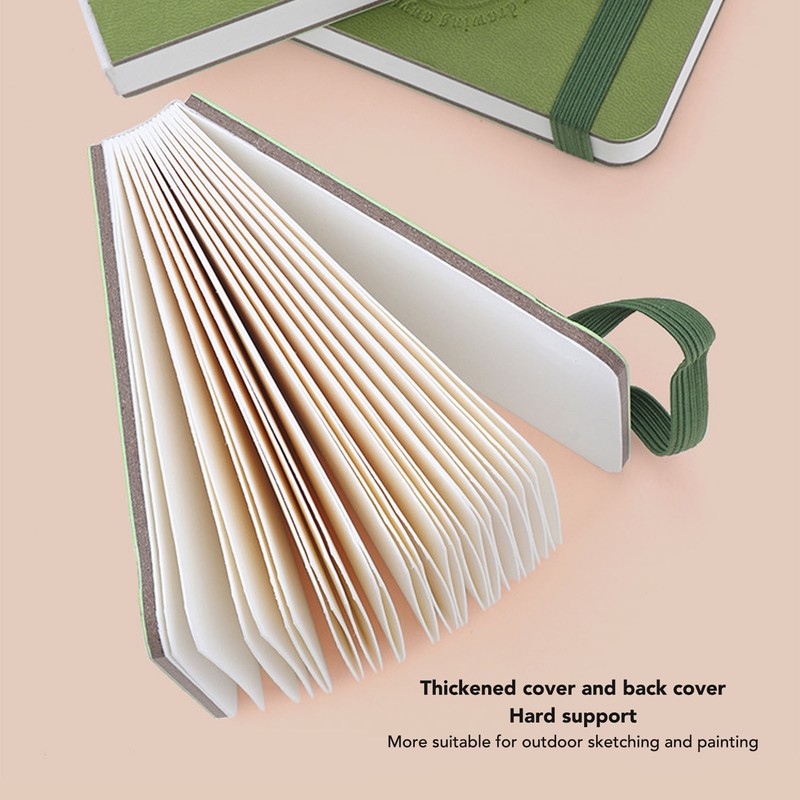 30 Sheet Watercolor Sketchbook 300GSM Portable Pocket Watercolor Paper Travel