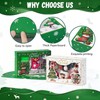 48PCS 9x6x2.5'' Christmas Elegant White Cookie Box for Gift Giving
