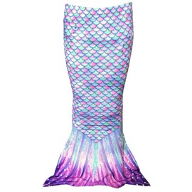 Sun Tails Toddler Mermaid Tail (Aurora Borealis, S - Child 4T/5T, not for use with Monofin)