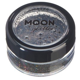 Moon Glitter Iridescent Piece Glitter – 100% Cosmetic Glitter for Face, Body, Nails, Hair and Lips – 3 g
