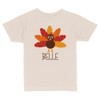 Turkey Belle Toddler Kids T-Shirt 5T Natural