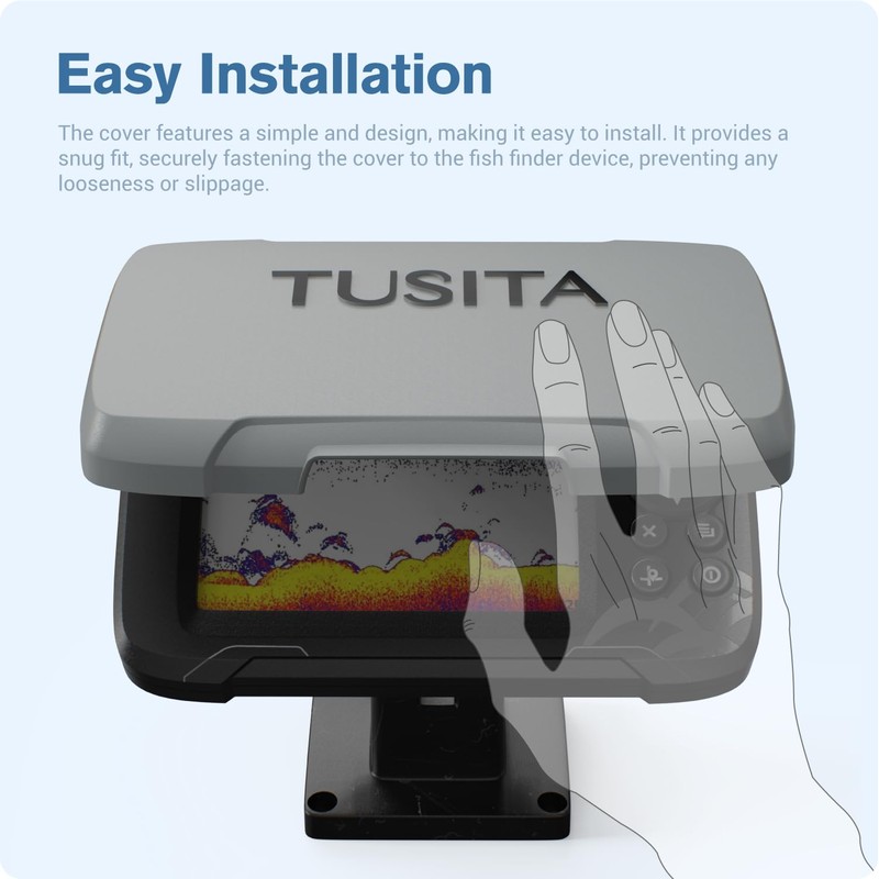 TUSITA Sun Cover 000-14174-001 Compatible con Lowrance Hook Reveal 5