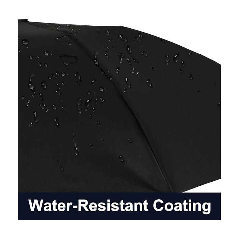 ALLBASA Automatic Folding Folding Umbrella - Windproof, Lightweight & Compact