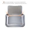 Mogobe Trimming Tray for Herbs, Made of Stainless Steel with