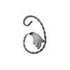 UHRIG Scroll Wrought Iron Decorative Element Bow Forged Steel Iron
