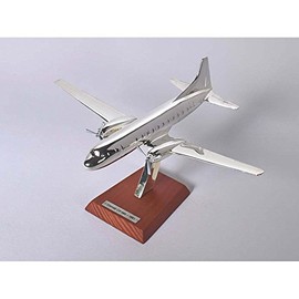 atlas editions chrome plated Convair CV-340 1951 aircraft 1:200 scale model