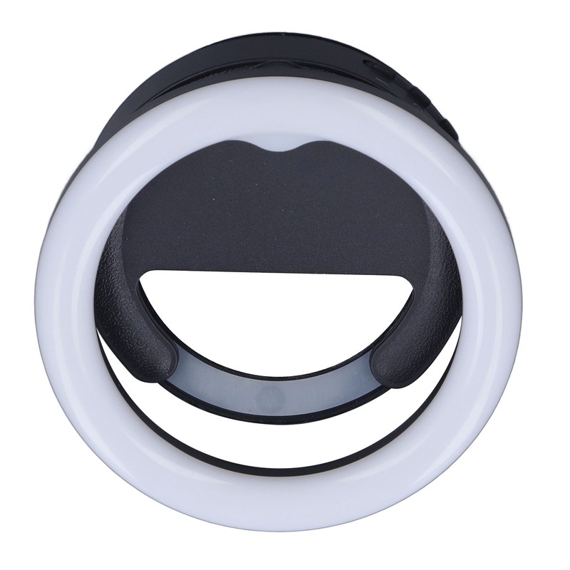 Clip On Ring Light for Phone 180 Degree Rotation 3