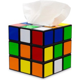 getDigital Funda de plástico para Caja de pañuelos de cubeta mágico, Soporte para Cajas de pañuelos cuadradas con Cierre magnético, Multicolor