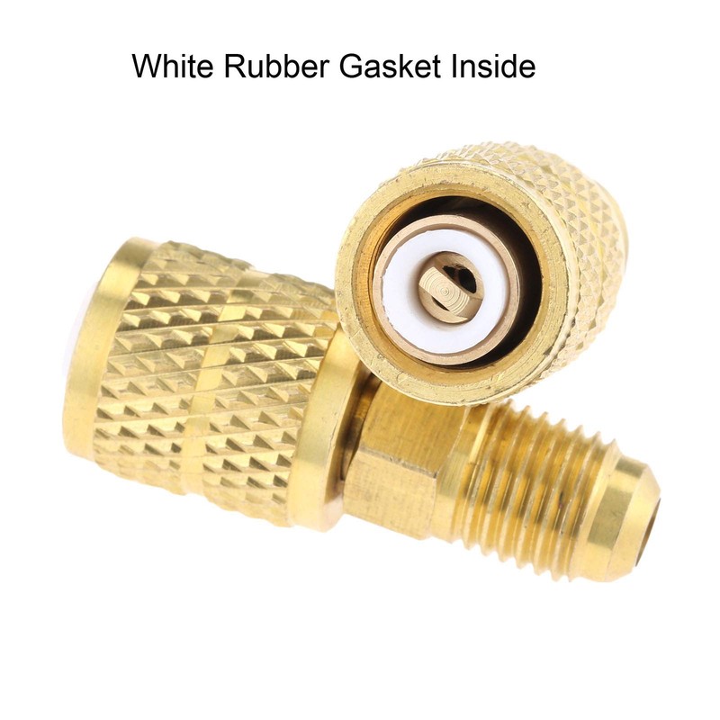 R410A Straight Swivel Adapter, R410A Mini Split Adapter 1/4‘’ SAE