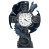 Nemesis Now B3602J7 Draco Clock Anne Stokes 17.8cm, Resin, Blue,