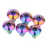 Dingtai Low Head Plum Head Titanium M6x12mm Brake Handlebar Bolts