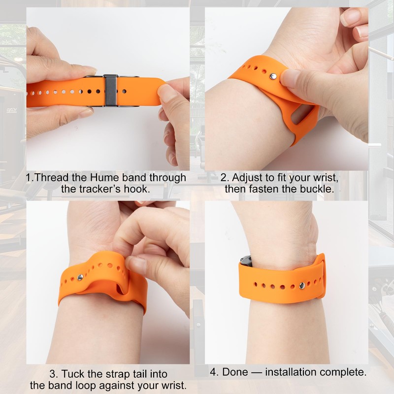 Compatible for Hume Band Replacement Strap,Waterproof & Sweat-Resistant