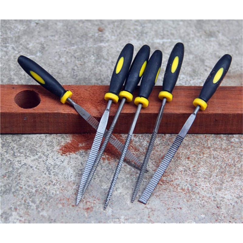 WYZBEN Mini File Set Microtech Needle Rasp Filling Tool Woodworking