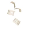4 x 20mm Spring Top Fix Pleated Blind Fitting Bracket