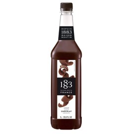 1883 Maison Routin - Chocolate Syrup - Made in France - Pet Bottle | 1 Liter (33.8 ounces)