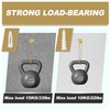 SAYAYO 4PCS Coat Hooks Screw-in Bathroom Towel Robe Hook, SUS304