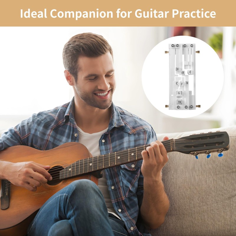 Guitar Chord Presser, Guitar Aid Chords Trainer, Chord Helper for