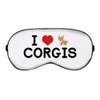 Azeeda 'I Love Corgis' Schlaf- / Reise-Augenmaske (EY00012950)