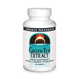 Source Naturals Green Tea Extract 500 mg Super Antioxidant - 60 Tablets