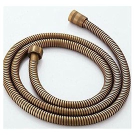 Shower Hose,1.5M Handheld Shower Head Hose, Brass Retro Telephone Shaped Shower, used in Bathroom and Shower Room (Shower hose)