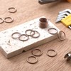 Yaocom 30 Pcs 15% Silver Brazing Joint Solder Ring Silfos