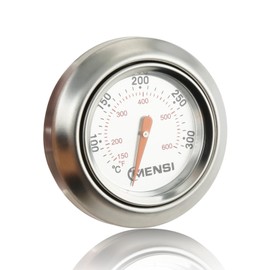 Hicello BBQ Barbecue Replacement Parts Charcoal Grill Pit Wood Smoker Temperature Display Thermometer for Weber Traveller Grills