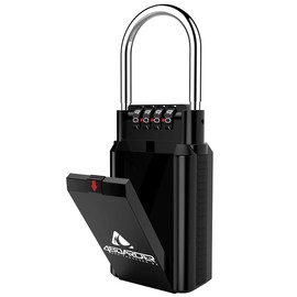 4boarder® Surfy Key Safe with Number Code, Weatherproof Key Box, Water Sports Key Safe, Car Key, Home Key, Key Safe Outdoor