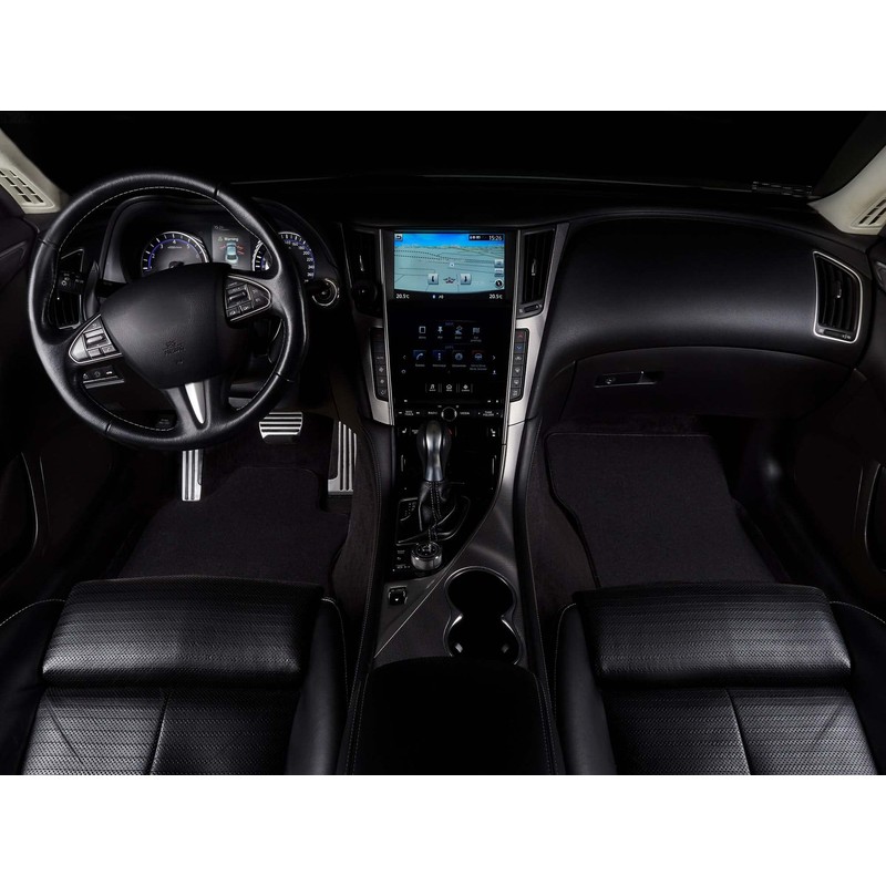 Wielganizator Driver Floor Mat Premium Velour Suitable for Subaru XV