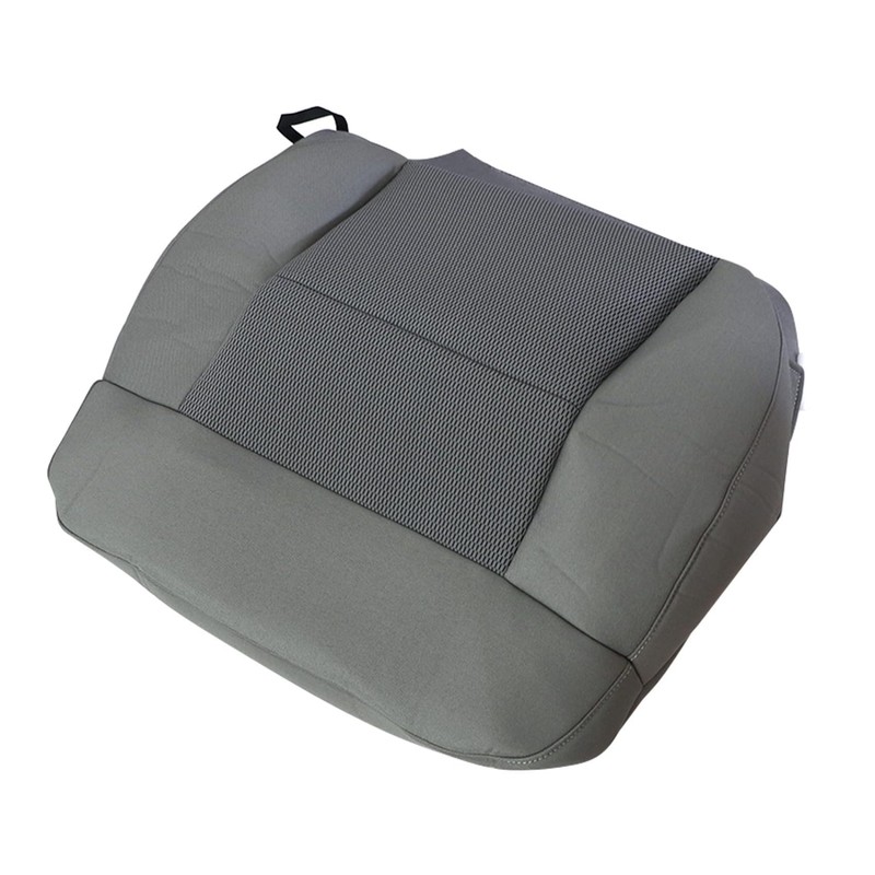Priprilod Gray Cloth Driver Side Bottom Replacement Seat Cover Compatible