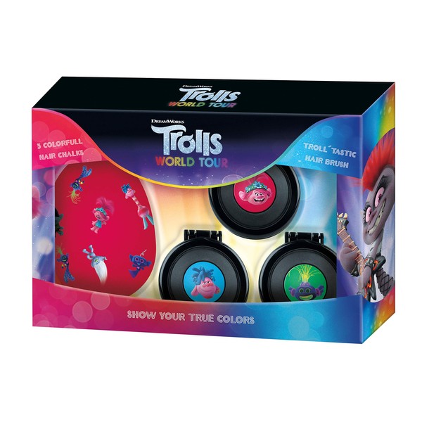 Trolls Show Your True Colours Hair Chalk, Pack of 1