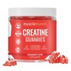 Creatine Gummies 5000mg – Strawberry Flavour Chewables – Muscle Growth,